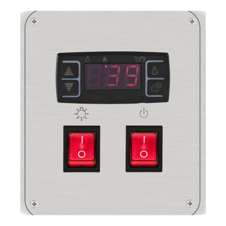 Hamoki Heated Display Cabinet - 580 Ltr, 3 Shelves, 1500mm Wide