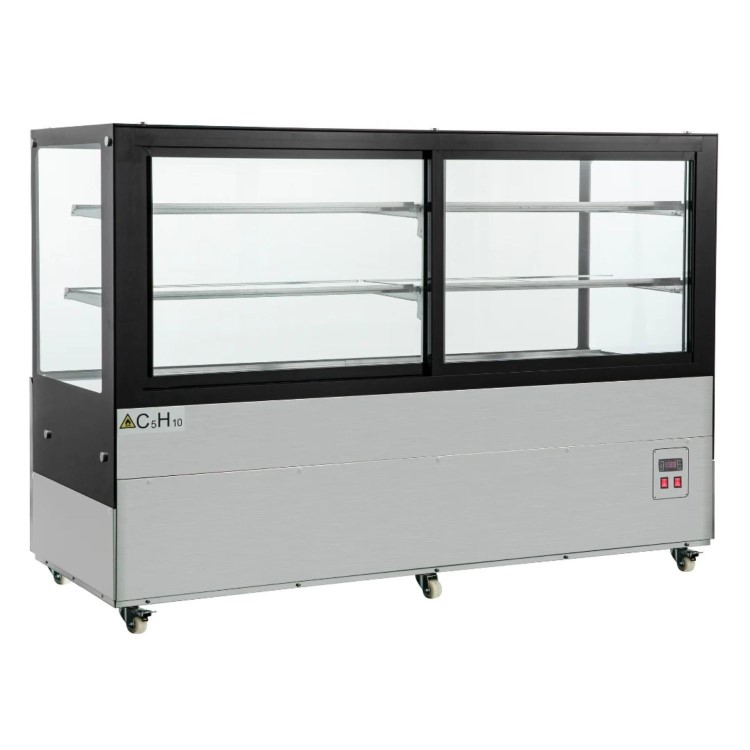 Hamoki Heated Display Cabinet - 700 Ltr, 3 Shelves, 1800 Wide
