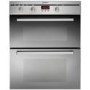 GRADE A1 - Indesit FIMU23IXS Electric Built-under Double Oven - Stainless Steel