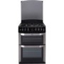 Belling FSG 60 TCLW 60cm Wide Double Cavity Gas Cooker With LED Minute Minder - Stainless Steel