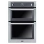 GRADE A2 - Light cosmetic damage - Stoves SGB900PS Gas Built In Double Oven - Stainless Steel