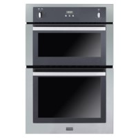 GRADE A2 - Light cosmetic damage - Stoves SGB900PS Gas Built In Double Oven - Stainless Steel