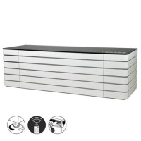 Norstone Baho White TV Cabinet - Up to 65 Inch 