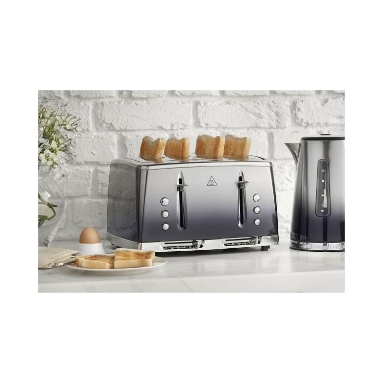 Russell Hobbs 25141 Eclipse 4 Slice Toaster - Midnight Blue