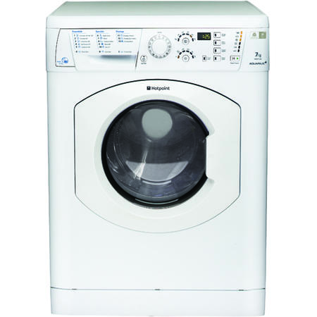 GRADE A2 - Light cosmetic damage - Hotpoint WDF740P 7kg Wash 5kg Dry Aquarius Freestanding Washer Dryer - Polar White