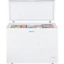 GRADE A2 - Minor Cosmetic Damage - LEC CF300LW 300 Litre Chest Freezer - White