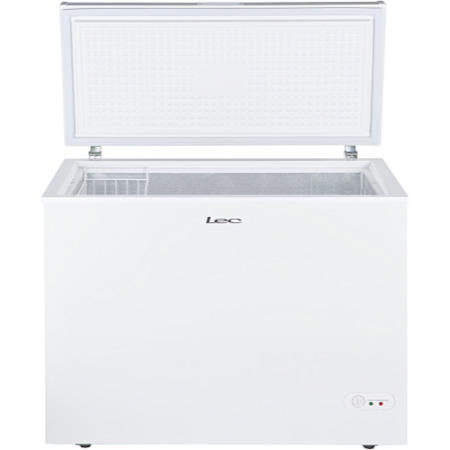 GRADE A2 - Minor Cosmetic Damage - LEC CF300LW 300 Litre Chest Freezer - White