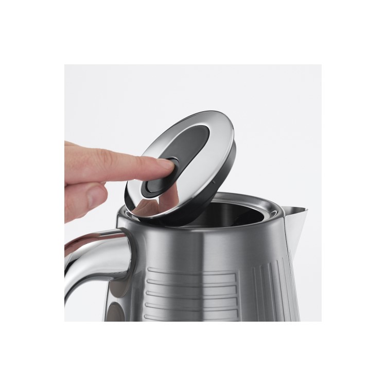 Russell Hobbs 25240 Geo Kettle - Silver