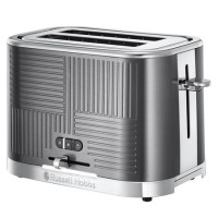 Russell Hobbs 25250 Geo 2 Slice Toaster - Silver