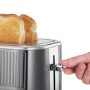 Russell Hobbs 25250 Geo 2 Slice Toaster - Silver