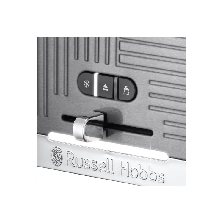 Russell Hobbs 25250 Geo 2 Slice Toaster - Silver