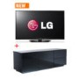 LG 50PN650T 50 Inch Freeview HD Plasma TV and TV Cabinet