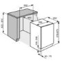 GRADE A3 - Baumatic BR100 118 Litre Integrated Under Counter Fridge With Ice Box