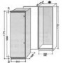 GRADE A2 - Light cosmetic damage - Hotpoint HS3022VL 177x54cm In-column Integrated Fridge