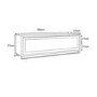 Elmob Exclusive Black TV Cabinet - Up to 60 Inch