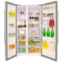 GRADE A2 - Beko ASL141S Silver No Frost American Fridge Freezer