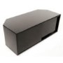 Optimum Coruna Cadiz Solid Oak Black Finish TV Cabinet - Up to 50 inch
