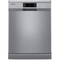 GRADE A2 - Minor Cosmetic Damage - Samsung DW-FN320T 12 Place Freestanding Dishwasher - Silver With Stainless Steel Effect Door