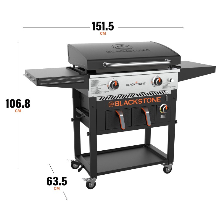 Blackstone Griddle Plus 28 Inch 2 Drawer Air fryer Griddle