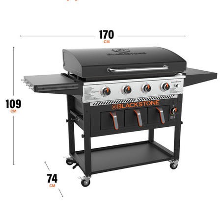 Blackstone Griddle Plus 36 Inch Griddle with Air Fryer 257-1868DK