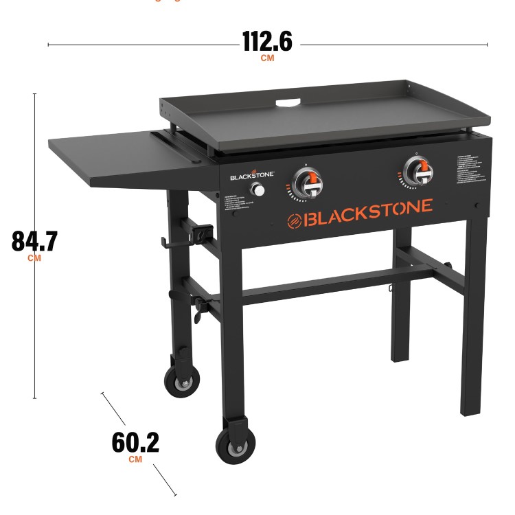 Blackstone 28 Inch 2 Burner Gas Plancha Griddle