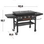 Blackstone 36 Inch 4 Burner Gas Plancha Griddle with Hard Cover