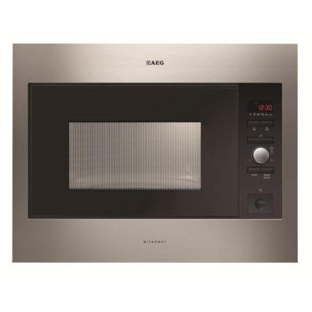 GRADE A1 - AEG MC2664E-M 26 L Built-in Microwave Oven