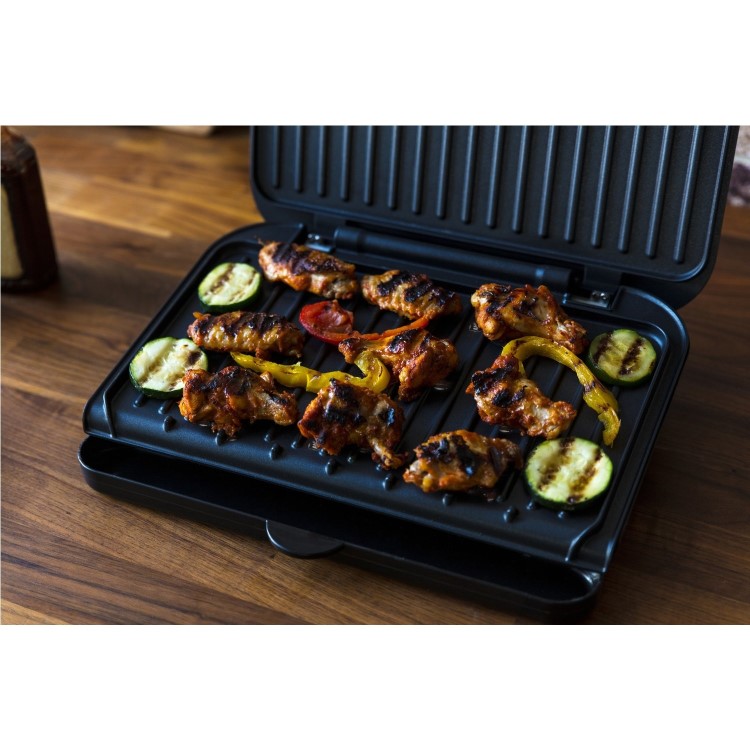George Foreman 25810 Medium Health Grill - Black