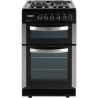 GRADE A3 - Heavy cosmetic damage - Belling FSE50DOP 50cm Wide Double Oven Electric Cooker - Stainless Steel
