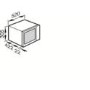 Miele M6012clst 26L 900W Freestanding Microwave in Clean Steel