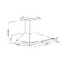 Belling CLASSIC 90CHIM 90cm Wide Chimney Cooker Hood Hot Jalapeno