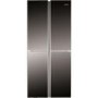 Baumatic QUATTRO.MR 4-door Fridge Freezer with Darkened Mirror Glass Doors And Steel Body
