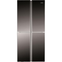 Baumatic QUATTRO.MR 4-door Fridge Freezer with Darkened Mirror Glass Doors And Steel Body