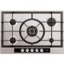 AEG HG755440SM 75cm Five Burner Gas Hob - Stainless Steel