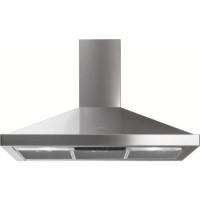 GRADE A3 - Moderate Cosmetic Damage - Smeg KSED92X Stainless Steel 90cm Chimney Hood