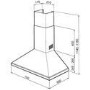 Smeg KSED72X 70cm Chimney Cooker Hood Stainless Steel