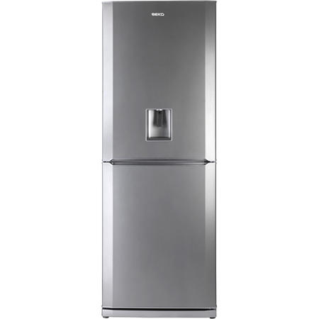 GRADE A2  - Beko CFD7914APS 70cm Frost Free Freestanding Fridge Freezer with Water Dispenser in Silver