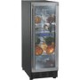 GRADE A3 - Heavy cosmetic damage - Candy CCVB60 30cm Wine Cooler  in Stainless steel