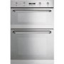 Smeg DOSC54X Cucina Multifunction Electric Built In Double Oven - Stainless Steel