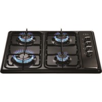 CDA HCG501BL Level 1 Four Burner 60cm Gas Hob in Black