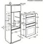 GRADE A2 - Minor Cosmetic Damage - Zanussi ZKC38310XK Built-in inclusive frame Microwave Oven in Stainless Steel with antifingerprint coating