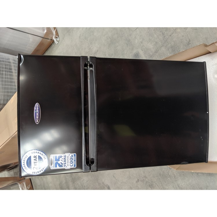 Refurbished IceKing IK2023K Freestanding 88 Litre 70/30 Undercounter Fridge Freezer Black