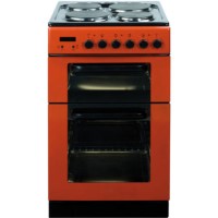Baumatic BCE520R Dual Cavity 50cm Electric Cooker - Red