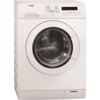 GRADE A3 - Moderate Cosmetic Damage - AEG L75480WD 8kg Wash 6kg Dry Freestanding Washer Dryer - White