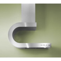 Best HOOD-BE-SL-80-SS Shelf 80cm Chimney Cooker Hood Stainless Steel