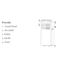 Amcor 12000 BTU Air Conditioner with Heat Pump for both  Summer and Winter.  For rooms up to 30 sqm
