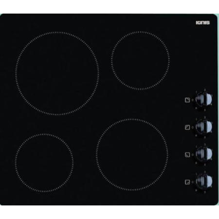 GRADE A2  - Ignis AKL359/NE/02 60cm Four Zone Ceramic Hob