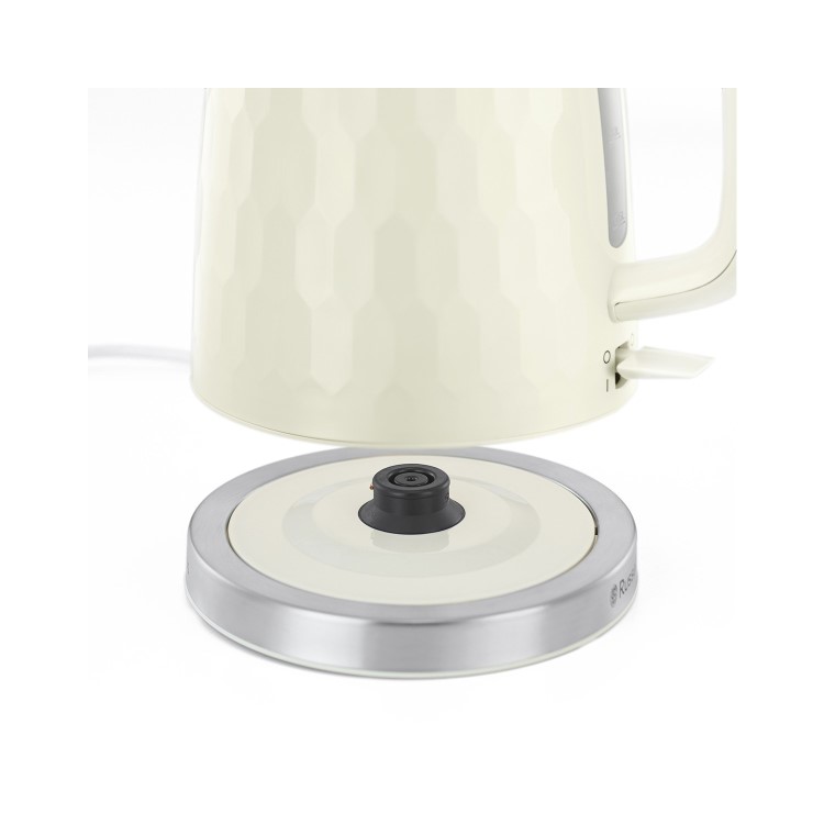 GRADE A1 - Russell Hobbs 26052 Honeycomb Kettle - Cream