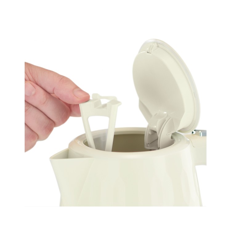 GRADE A1 - Russell Hobbs 26052 Honeycomb Kettle - Cream