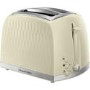 Russell Hobbs 26062 Honeycomb 2 Slice Toaster - Cream